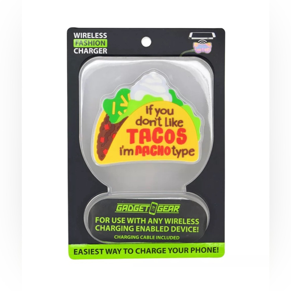 Wireless  Fashion Taco Cellphone Charger